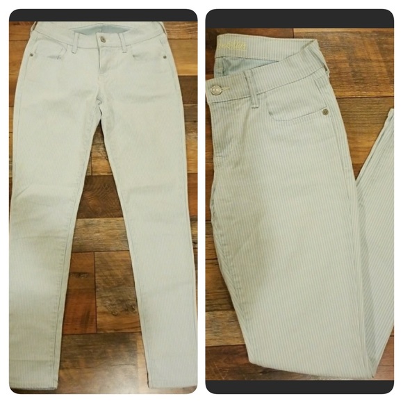 🎃 ➕ Old Navy Railroad Stripe Jeans Sz 16P. - Picture 2 of 7